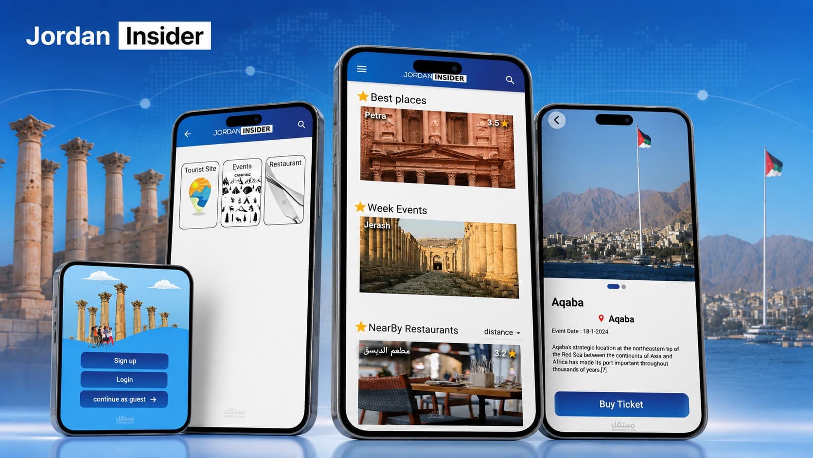 Jordan Insider — Tourism & Local Discovery App